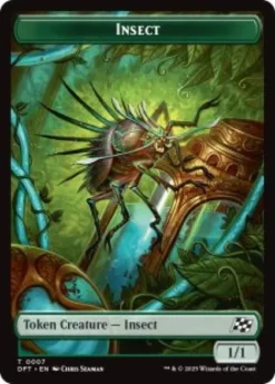 Insect token (1/1) - Aetherdrift