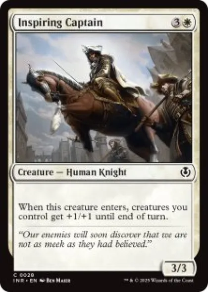 Inspiring Captain (foil) - Innistrad Remastered