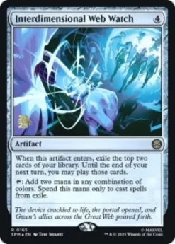 Interdimensional Web Watch (foil) - Marvel's Spider-Man Prerelease Promo's