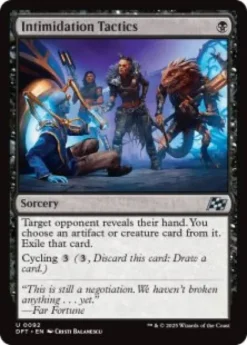 Intimidation Tactics (foil) - Aetherdrift