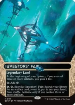 Inventors' Fair (#111) (galaxy foil) (borderless) - Edge of Eternities Stellar Sights