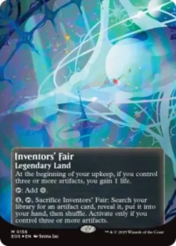 Inventors' Fair (#156) (galaxy foil) (borderless) - Edge of Eternities Stellar Sights