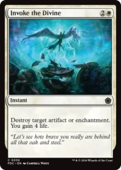 Invoke the Divine - Foundations Commander Decks
