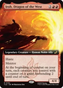 Iroh, Dragon of the West (extended art) - Avatar: The Last Airbender Eternal Varianten