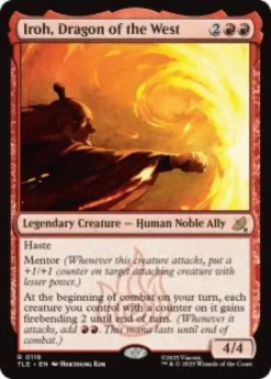 Iroh, Dragon of the West (foil) - Avatar: The Last Airbender Eternal