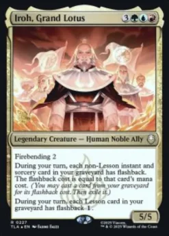 Iroh, Grand Lotus (foil) - Avatar: The Last Airbender Prerelease Promo's