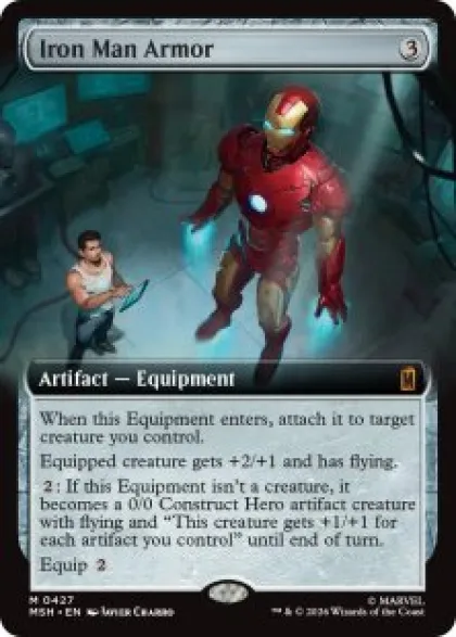 Iron Man Armor (extended art) - Marvel Super Heroes Varianten