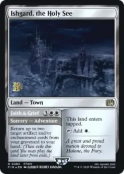 Ishgard, the Holy See (foil) - Final Fantasy Prerelease Promo's