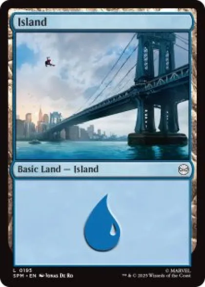 Island (#195) (foil) - Marvel's Spider-Man
