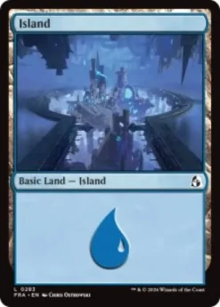 Island (#283) (foil) - Reality Fracture