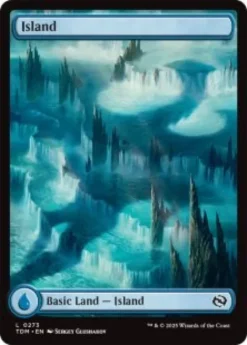 Island (#273) (full art) - Tarkir: Dragonstorm