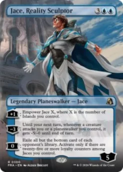 Jace, Reality Sculptor (borderless) - Reality Fracture Varianten