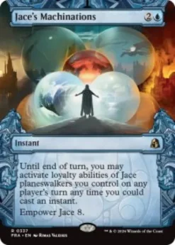 Jace's Machinations (foil) (showcase) - Reality Fracture Varianten