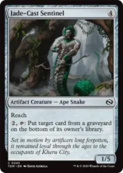 Jade-Cast Sentinel - Tarkir: Dragonstorm