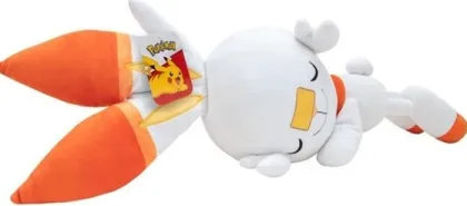 Jazwares Pokémon - Sleeping Scorbunny Plush