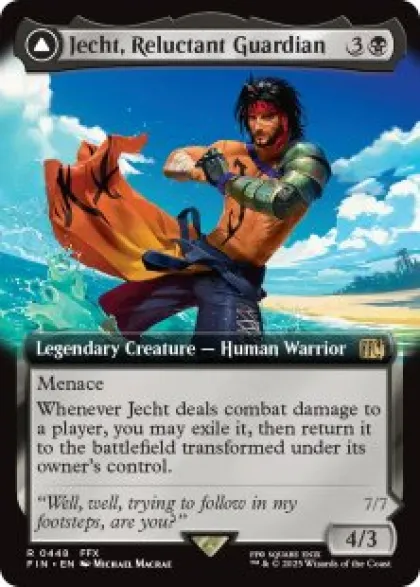 Jecht, Reluctant Guardian (#448) (extended art) - Final Fantasy Varianten