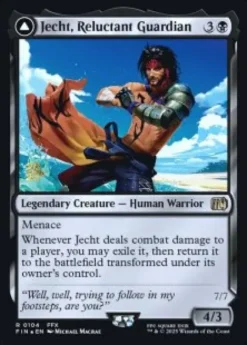 Jecht, Reluctant Guardian (foil) - Final Fantasy Prerelease Promo's