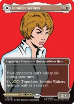 Jennifer Walters (#388) (foil) (borderless) - Marvel Super Heroes Varianten