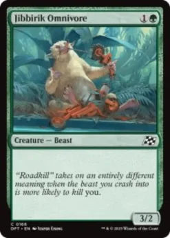 Jibbirik Omnivore (foil) - Aetherdrift