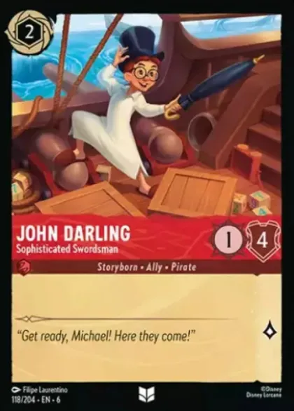 John Darling, Sophisticated Swordsman (foil) - Azurite Sea