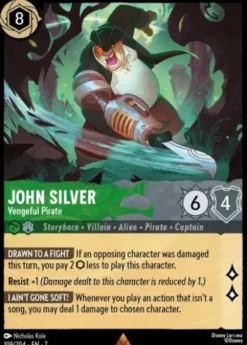 John Silver, Vengeful Pirate (foil) - Archazia's island