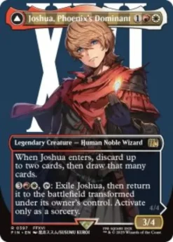 Joshua, Phoenix's Dominant (#397) (foil) (borderless) - Final Fantasy Varianten