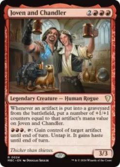 Joven and Chandler - Mystery Booster Commander Edition