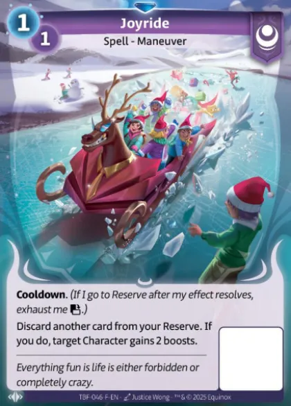 Joyride (F) - Altered Trial by Frost