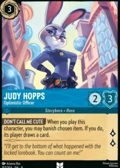 Judy Hopps, Optimistic Officer (foil) - Fabled
