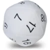 Jumbo D20 Plush White