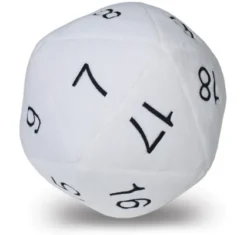Jumbo D20 Plush White