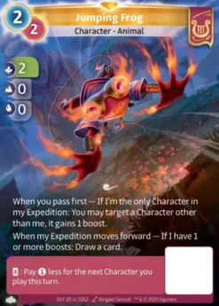 Jumping Frog (U-3262) - skybound unique