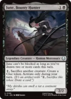 June, Bounty Hunter (foil) - Avatar: The Last Airbender