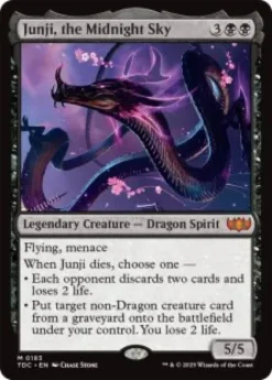 Junji, the Midnight Sky - Tarkir: Dragonstorm Commander