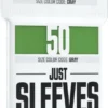Just Sleeves - Standard Card Game Sleeves: Green (50 stuks)