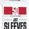 Just Sleeves - Standard Card Game Sleeves: Red (50 stuks)