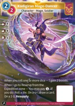 Kadigiran Mage-Dancer (U-3638) - Altered Kickstarter Uniques