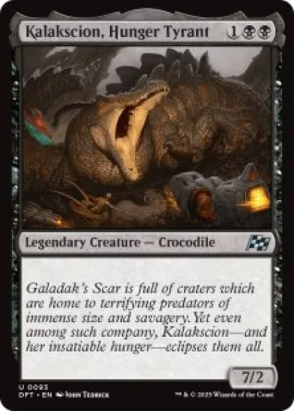Kalakscion, Hunger Tyrant (foil) - Aetherdrift