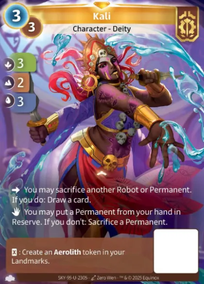 Kali (U-2305) - skybound unique