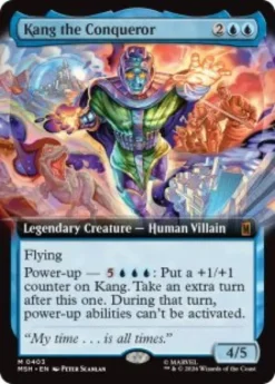 Kang the Conqueror (foil) (extended art) - Marvel Super Heroes Varianten