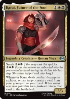 Karai, Future of the Foot (foil) - Teenage Mutant Ninja Turtles