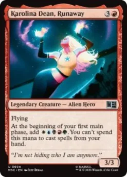 Karolina Dean, Runaway (foil) - Marvel Super Heroes Commander