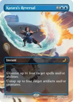 Katara's Reversal (foil) (borderless) - Avatar: The Last Airbender Eternal Varianten