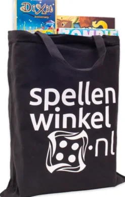 Katoenen tas Spellenwinkel.nl & Bazaar of Magic