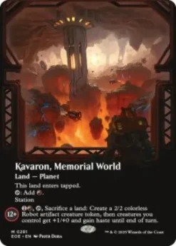 Kavaron, Memorial World (#281) (borderless) - Edge of Eternities Varianten