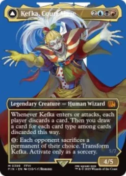 Kefka, Court Mage (#398) (borderless) - Final Fantasy Varianten