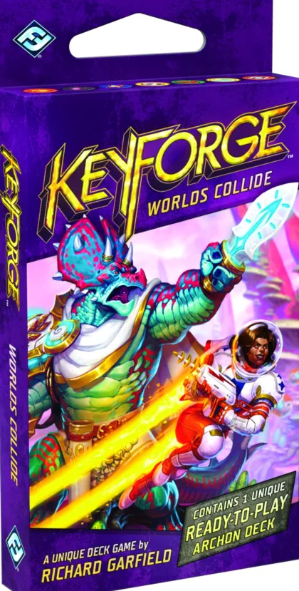 KeyForge Archon Deck Display: Worlds Collide (12 decks)