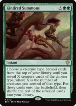 Kindred Summons - Lorwyn Eclipsed Commander