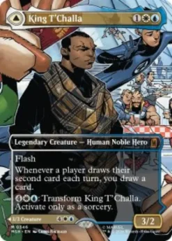 King T'Challa (#346) (borderless) - Marvel Super Heroes Varianten