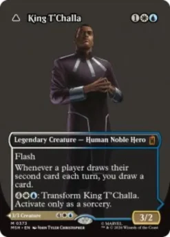 King T'Challa (#373) (borderless) - Marvel Super Heroes Varianten